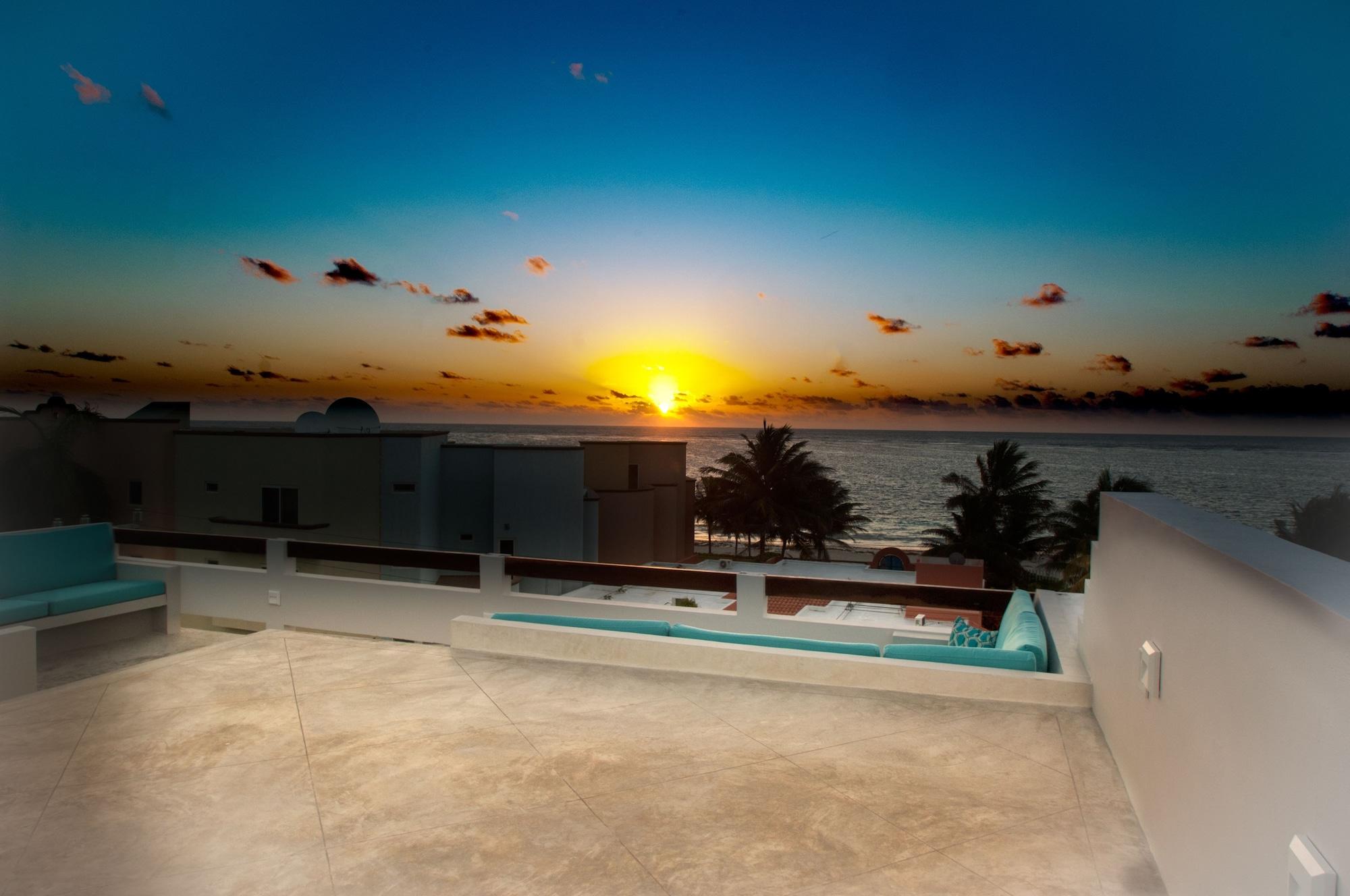 Casa Agua Azul Villa Puerto Morelos Kültér fotó