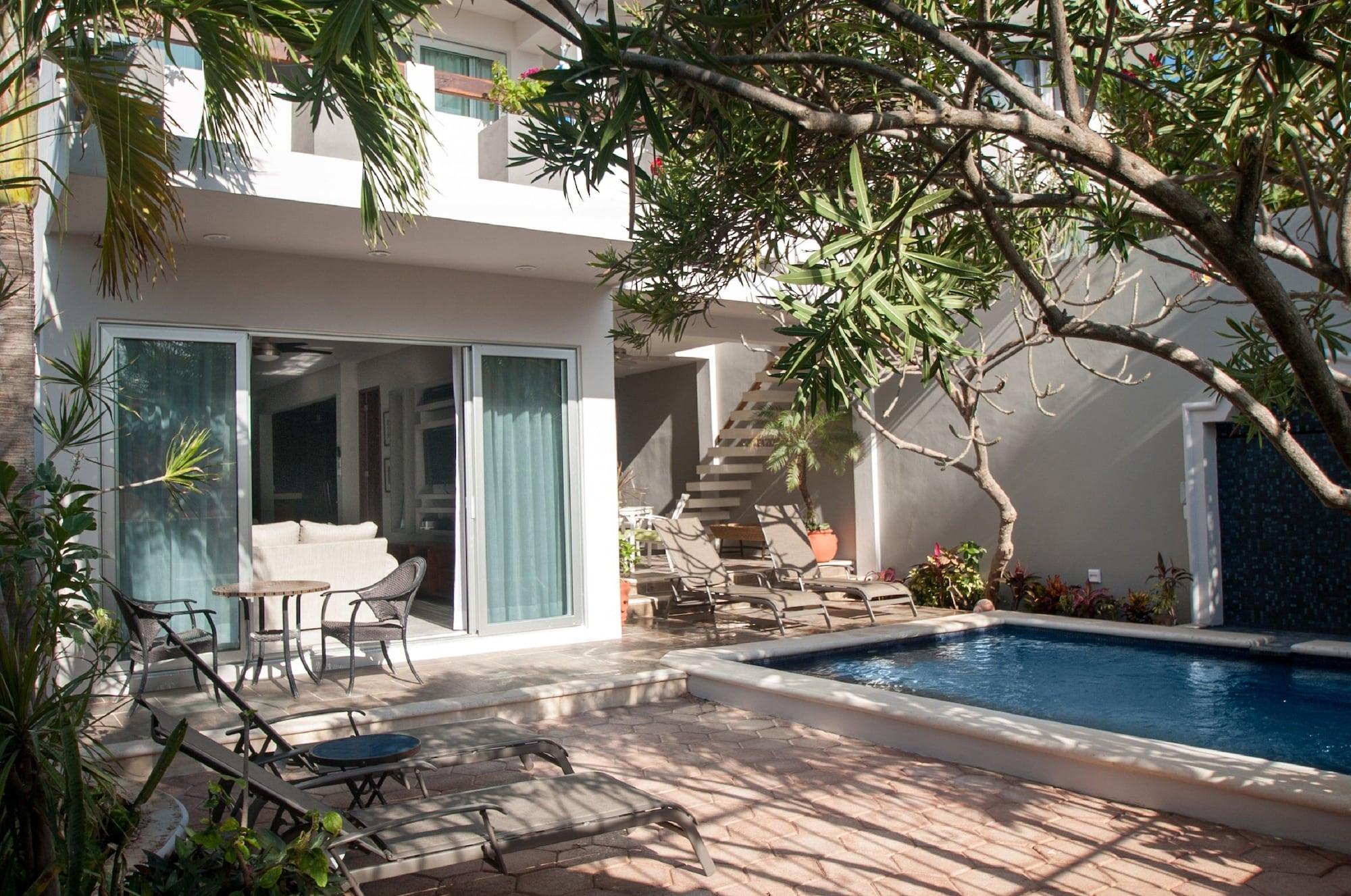 Casa Agua Azul Villa Puerto Morelos Kültér fotó
