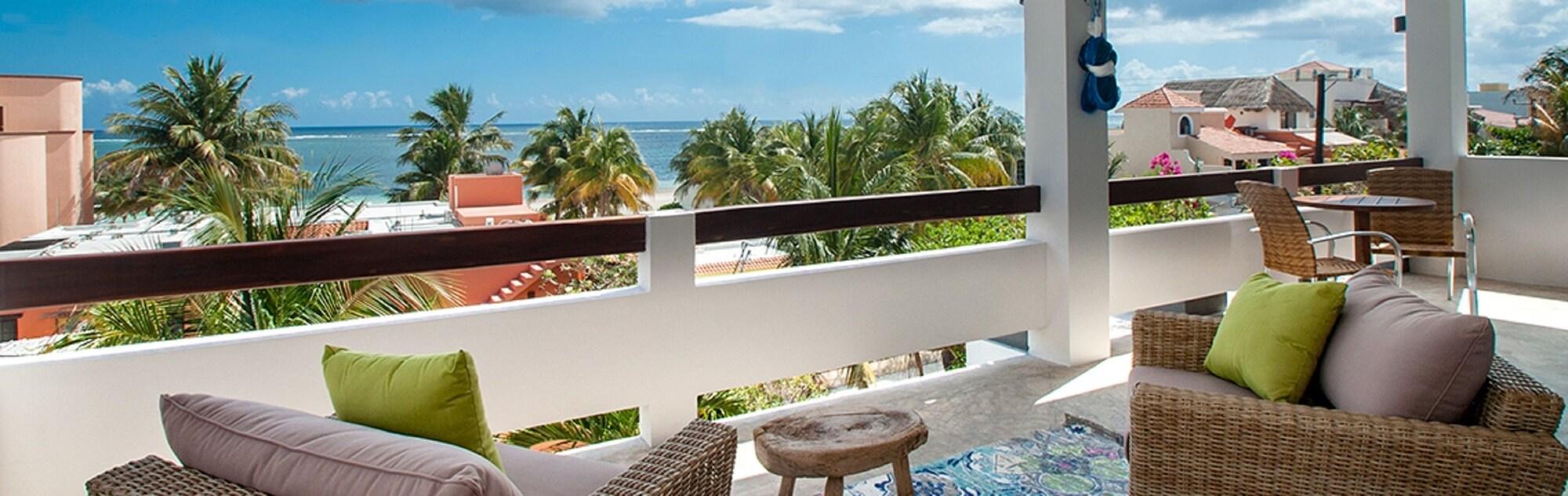 Casa Agua Azul Villa Puerto Morelos Kültér fotó