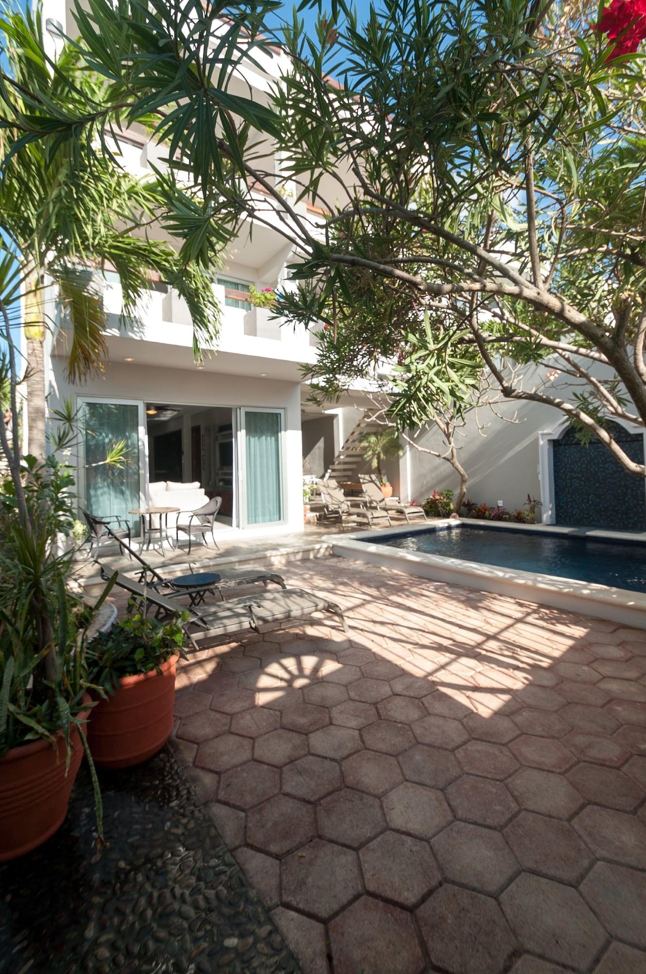 Casa Agua Azul Villa Puerto Morelos Kültér fotó
